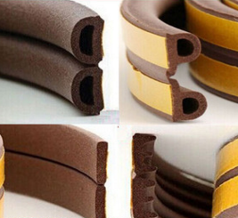 供應(yīng)門窗密封條 防撞密封條 木門自粘條 D P E I 型條