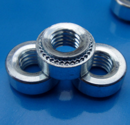 【廠家】機箱機柜碳鋼鍍鋅壓鉚螺母S-M3M4M5M6 庫存齊全 可訂做