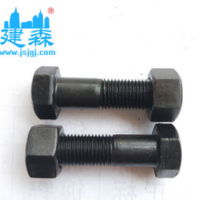 供應(yīng)高強度10.9級半扣細牙螺栓.異型栓M14*1.5*50