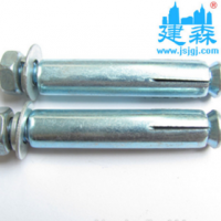 供應(yīng)各種規(guī)格.鍍鋅膨脹螺栓.螺絲,M10*80