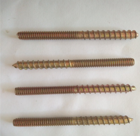 供應(yīng)單尖雙牙絲供應(yīng) 鍍彩雙尖全扣絲 家具螺絲規(guī)格M10