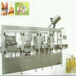 全自動果肉飲料灌裝機