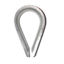 森寧 廠家直銷 6mm-50mm雞心環(huán) 鋼絲繩套環(huán) 鍍鋅