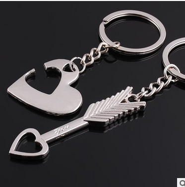七夕情人禮品 情侶丘比特之箭鑰匙扣 圣誕禮品、送女朋友SL-242
