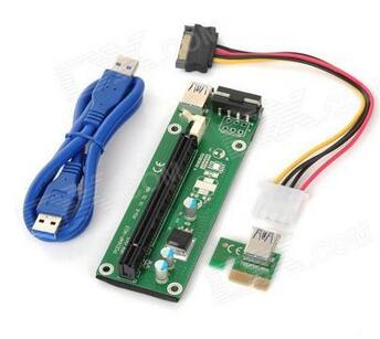 PCIE 1X轉(zhuǎn)16X顯卡延長線 加強供電防燒設(shè)計