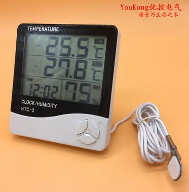 電子數(shù)顯溫濕度計(jì) 藥品陰涼柜冰箱 保溫箱水族藥店HTC-2廠家批發(fā)