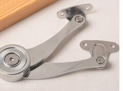 創(chuàng)聯(lián) 櫥柜五金配件 合金隨意停機(jī)械支撐 曲手上翻任意停折疊支撐