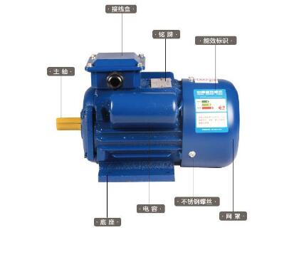 單相帶雙電容電機(jī)