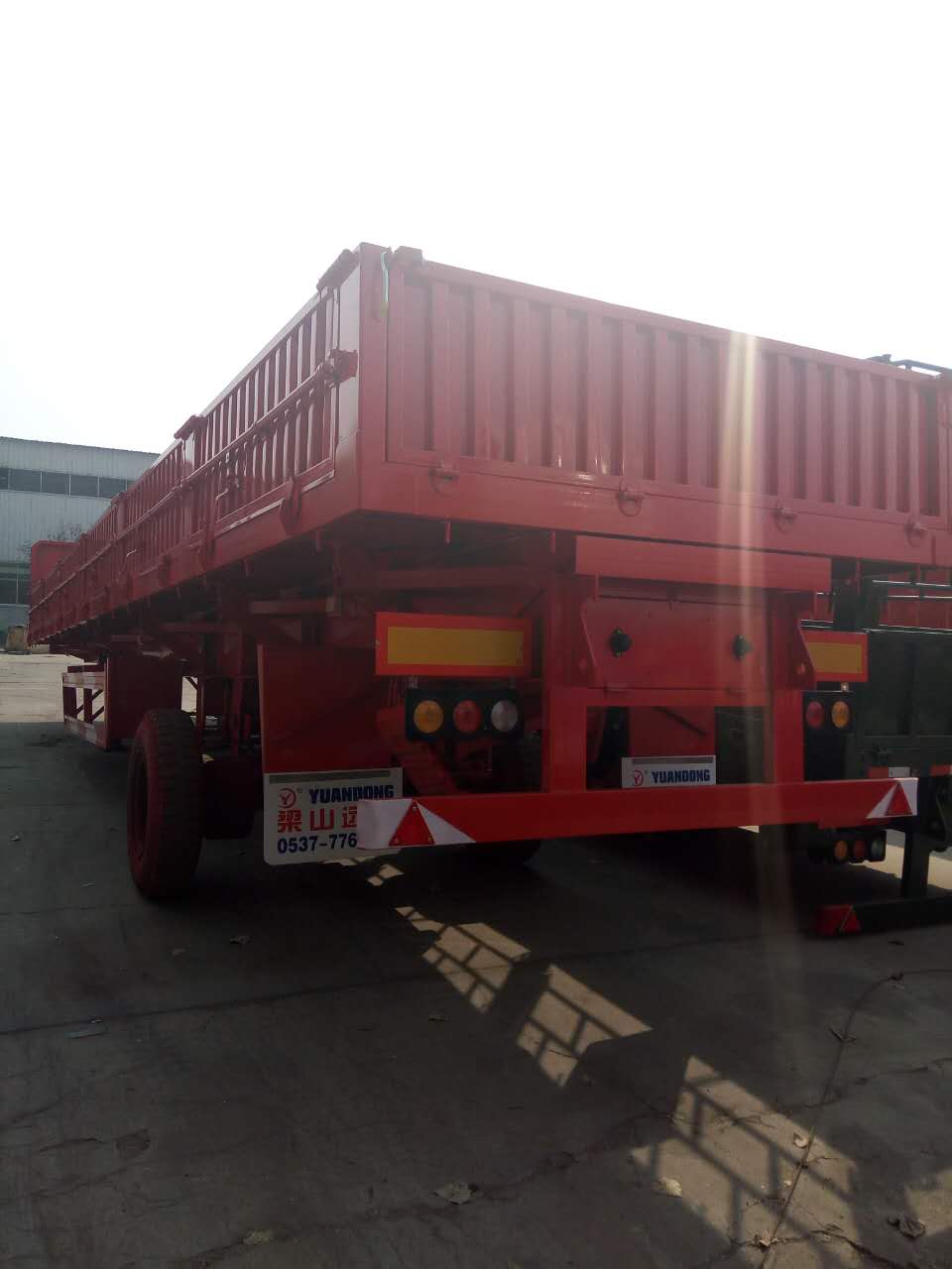 求購前側翻自卸半掛車-梁山縣遠東交通設備
