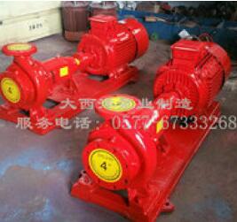 ISW消防泵制造，臥式消防泵廠家，消防用臥式管道離心增壓泵