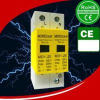 2P 10-20KA 浪涌保護(hù)器 家用防雷 3C認(rèn)證220V SPD