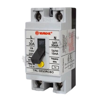 廠價直銷優(yōu)質NL5E/TRL-32型 2P漏電斷路器 可OEM 70*32*51mm
