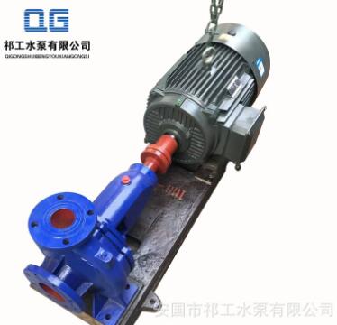 祁工水泵IS80-65-160大流量農(nóng)田灌溉泵單極離心清水管道泵