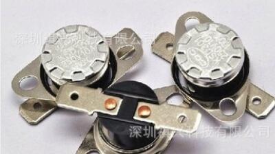 突跳式溫控開關(guān)KSD301 10A250V常閉115度120度125度130度140度