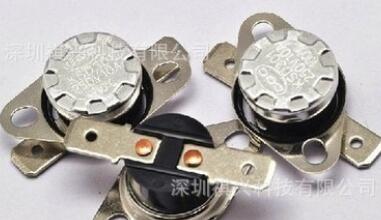 突跳式溫控開關(guān)KSD301 10A250V常開85度90度95度100度105度110度