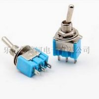 （廠家直銷）小型鈕子開關(guān) MTS102三腳兩檔 波動(dòng)開關(guān) 搖擺開關(guān)