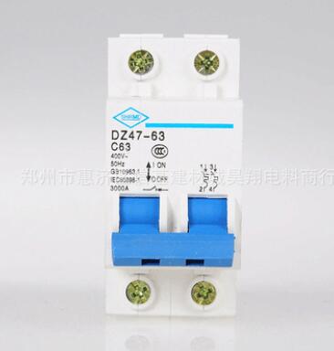 批發(fā)上海人民 DZ47-63 2P空開 微型 斷路器空氣開關(guān) 漏電保護(hù)器