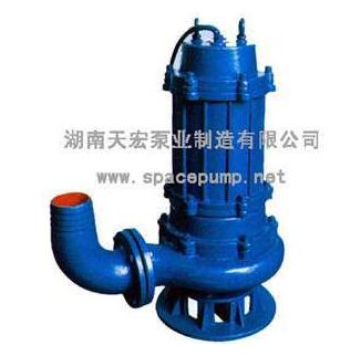 無堵塞管道式排污泵