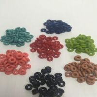 彩色硅膠O型圈6*2*2 珠寶手鏈固定紅色硅膠密封圈 透明硅膠防水圈