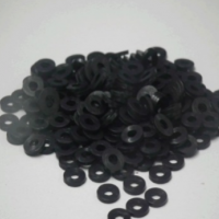 廠家供應(yīng)圓形橡膠平墊圈黑色三元乙丙丁晴防撞防震防滑腳墊片