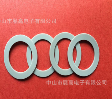 硅膠密封墊圈電子顯示屏雙圓硅膠密封墊圈背膠密封墊圈