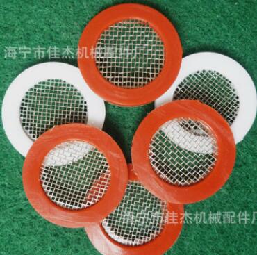 24mm高精密硅膠NBR平墊包邊密封濾網(wǎng)配件可定做 過(guò)濾網(wǎng)芯