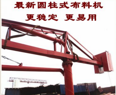 多軸承12、15米圓柱型布料機(jī)，旋轉(zhuǎn)更容易