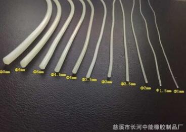 直徑3mm硅膠圓形條 硅橡膠防水密封條線徑3mm 防水IP65以上