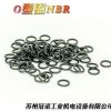 廠家直銷工業(yè)用標(biāo)準(zhǔn)件O型圈NBR 批發(fā)定制丁青橡膠O型圈NBR