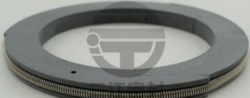 鎖閉環(huán)超高壓壓縮機(jī)四氟密封件PTFE PEEK耐高壓Φ40.5×Φ25×4.3