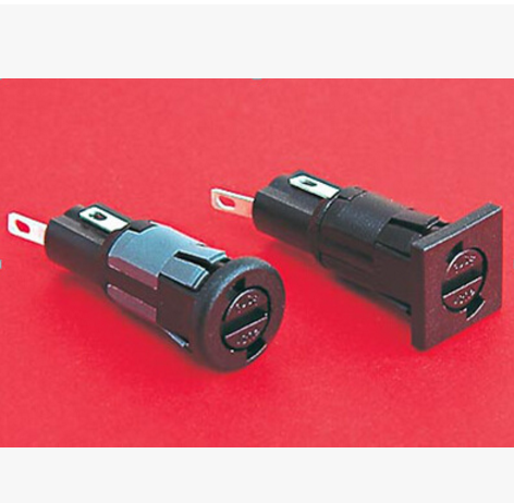 FX0367/1 保險(xiǎn)絲座尺寸5 x 20mm 卡位安裝到面板 (圓) PC2