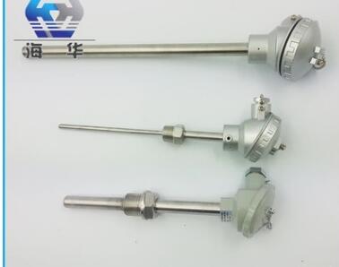 WZP230 231 鉑熱電阻PT100測溫棒溫度傳感器工業(yè)用固定螺紋熱電偶