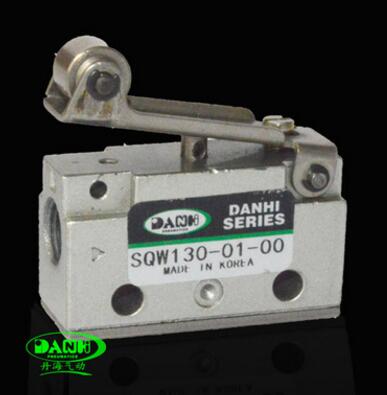 進(jìn)口韓國(guó)丹海SQW131行程開(kāi)關(guān)3通機(jī)控閥硬鋼滾輪氣動(dòng)元件