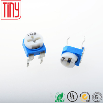 小一科技 WH06-2 RM065-102 臥式 1K (蘭白)藍(lán)白可調(diào)電阻/電位器