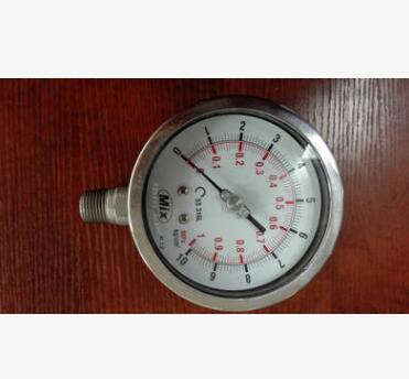 清倉(cāng)出售庫(kù)存全新進(jìn)口不銹鋼壓力表