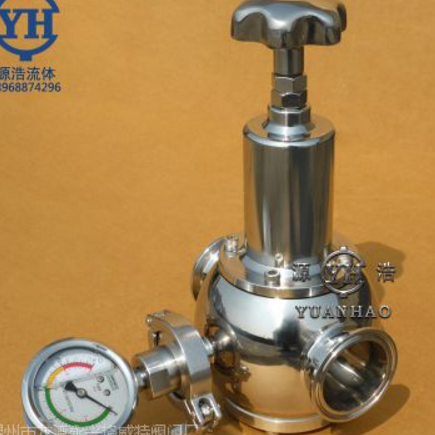 溫州源浩流體專業(yè)生產(chǎn)DN25不銹鋼316材質(zhì)衛(wèi)生級JY81F-10P快裝卡箍式蒸汽/制藥設(shè)備減壓閥
