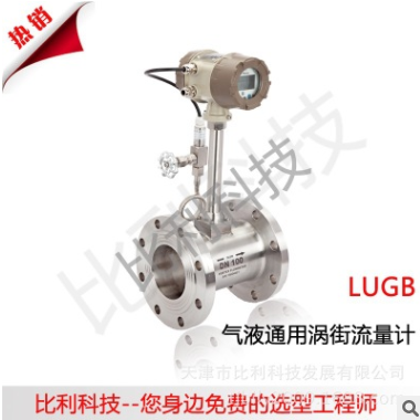 BL-LUGB管道式渦街流量計(jì)氣體空氣流量傳感器液體蒸汽壓縮空氣