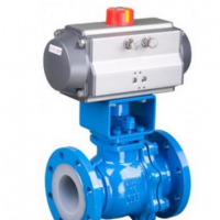 供應Q641F46氣動襯氟球閥 君正 廠家價格 結(jié)構(gòu)