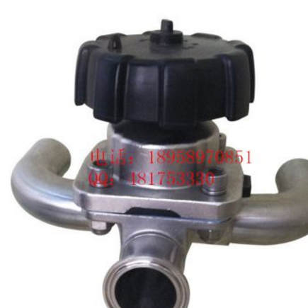 衛(wèi)生級(jí)隔膜閥HY快裝U型三通隔膜閥，雙層隔膜閥優(yōu)質(zhì)產(chǎn)品