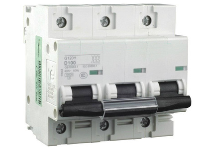 共駿小型斷路器 C120低壓斷路器 C型3P空氣開關 家用保護開關