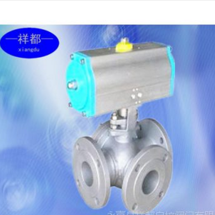 供應(yīng)氣動(dòng)四通球閥Q46F