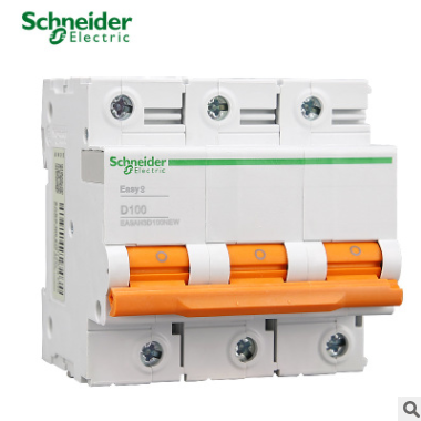 施耐德EA9AH3D100NEW微型斷路器 3P D100A E9系列空氣開關(guān)