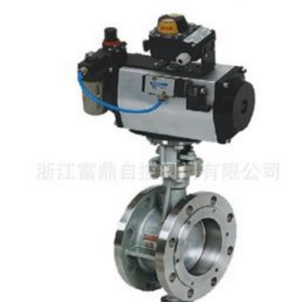 供應(yīng)氣動(dòng)法蘭蝶閥，氣動(dòng)調(diào)節(jié)蝶閥，氣動(dòng)三偏心蝶閥D643F/H/X