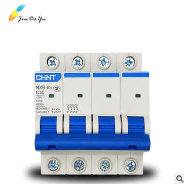 正泰斷路器 空氣開關(guān)NXB4P 6A 10A 20A 32A 40A 60A過載保護開關(guān)