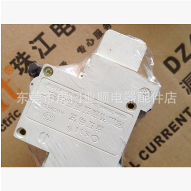珠江電氣斷路器白色漏電開關保護器40A工廠漏電保護DZ47LE-63/2P