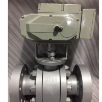 廠家供應(yīng)電動法蘭金屬硬密封鍛鋼球閥 不銹鋼高溫高壓球閥 Q941Y-200 DN80 A105