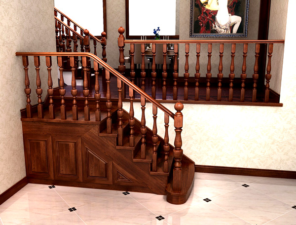 青島實木樓梯哪家做的好|楓沐樓梯整體家居