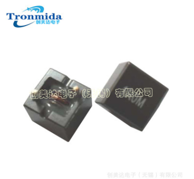 JMU0806插件油壓成型一體電感 插件一體成型電感 大電流插件電感