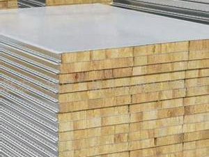 巖棉彩鋼夾芯板
