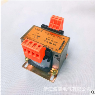 浙江索莫廠家定制 BK-60VA單向控制變壓器全銅芯線電壓可定制